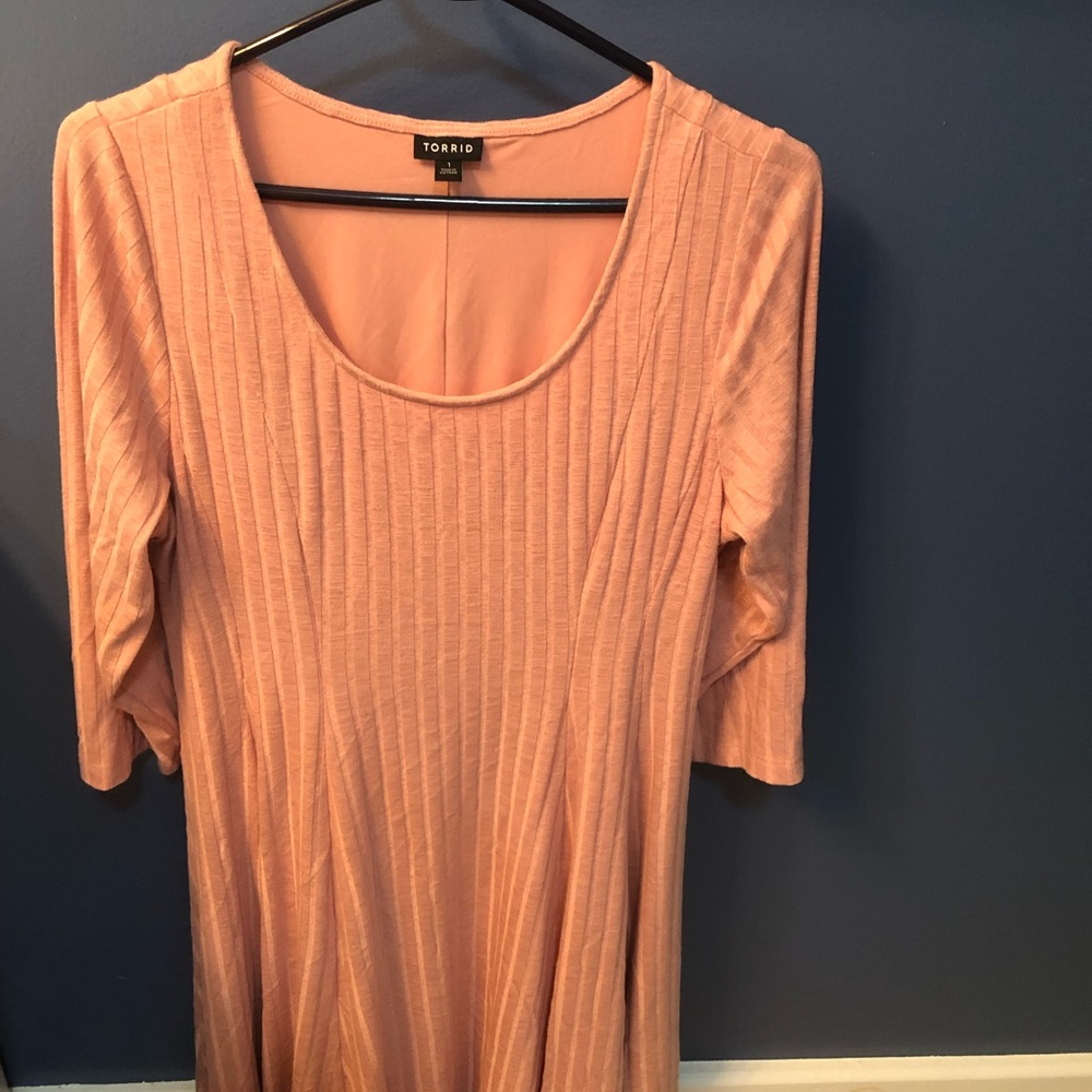 Torrid size 1 pink dress